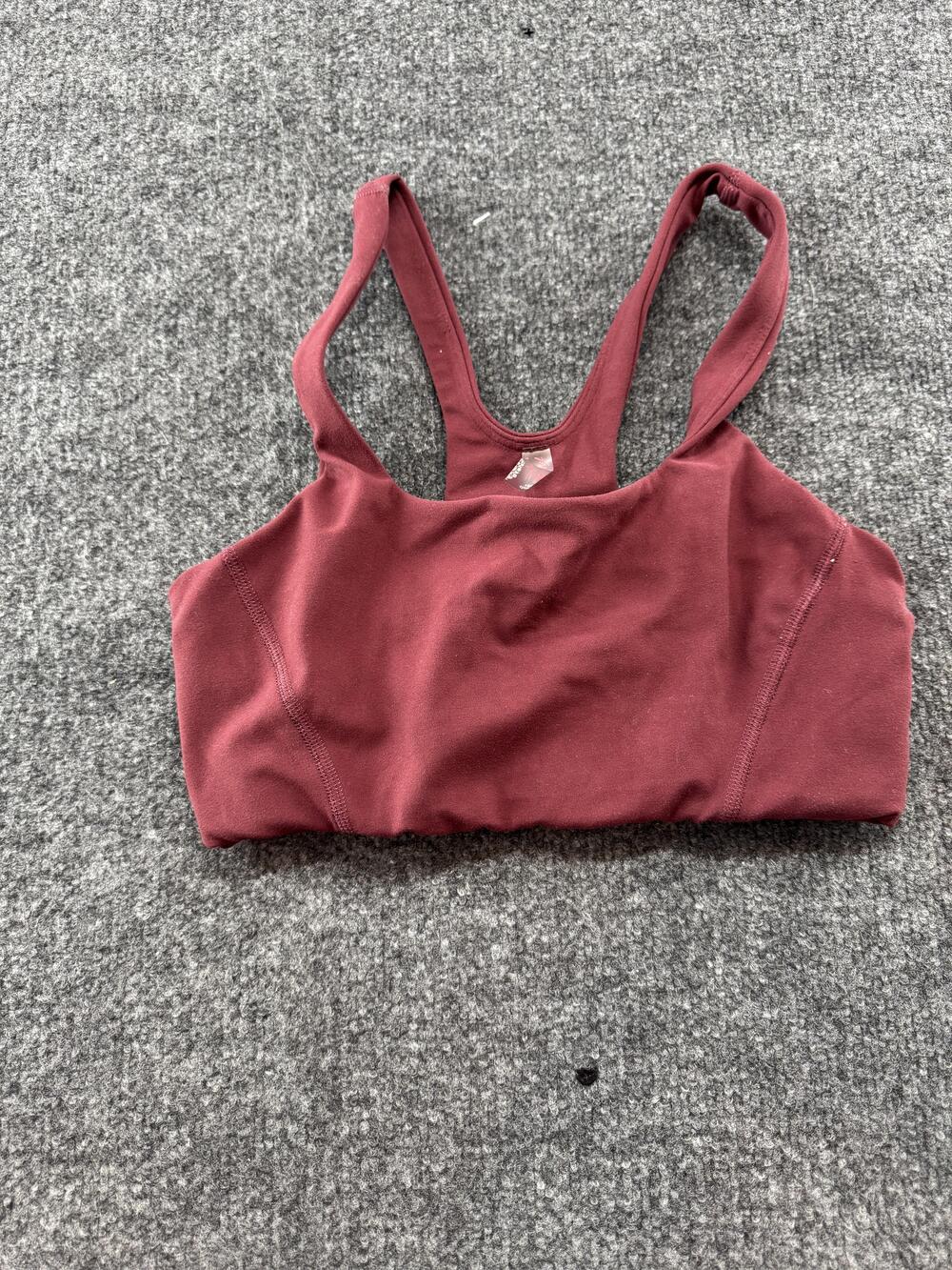 FP Movement Sports Bra Womens XS Red Racerback Stretch Yoga Gym Athletic Top